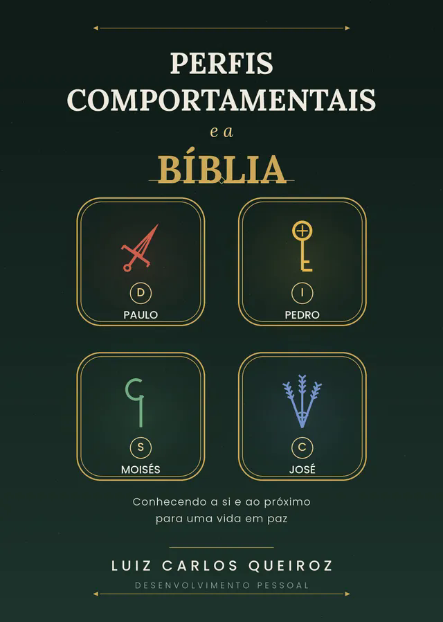 Capa do livro Os Perfis Comportamentais à Luz da Bíblia